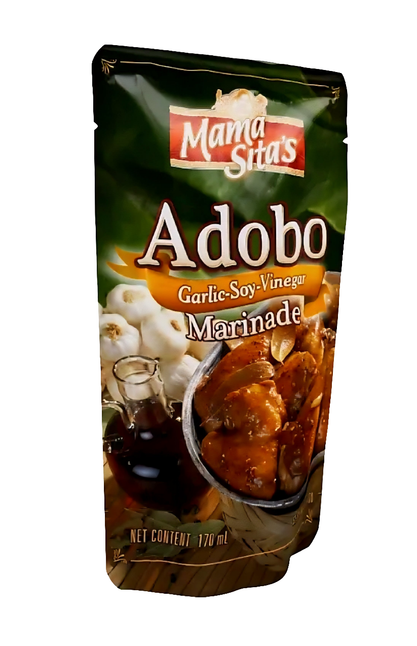 Mama Sita's ADOBO MARINADE (Garlic Soy Vinegar) 170ml DOY POUCH