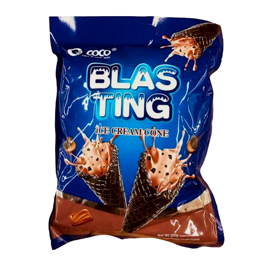 Coco BLAS TING Ice Cream Cone Chocolate 108g