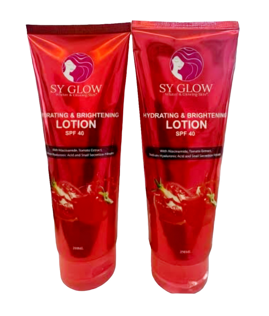SY GLOW Hydrating & Brightening Lotion SPF40 250ml