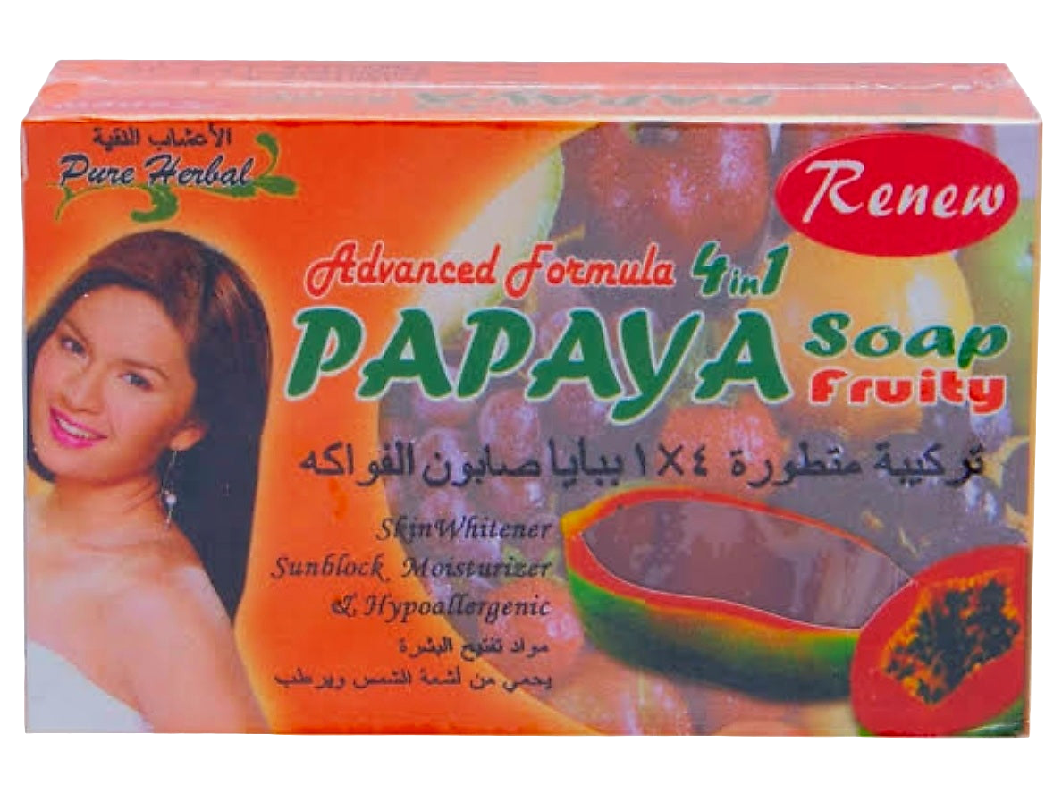 RENEW Advanced Formula 4in1 PAPAYA FRUITY Soap 135g