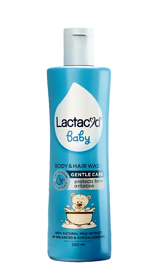Lactacyd Baby Body & Hair Wash Gentle Care 250ml