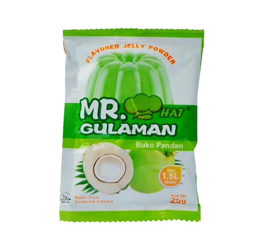 Mr. Hat Gulaman BUKO PANDAN FLAVOR 25g×10sachets (BOX)
