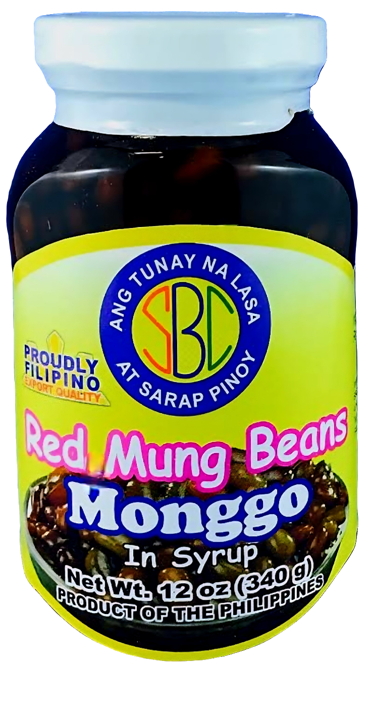 SBC Red Monggo in Syrup (RED MUNG BEAN) 340g