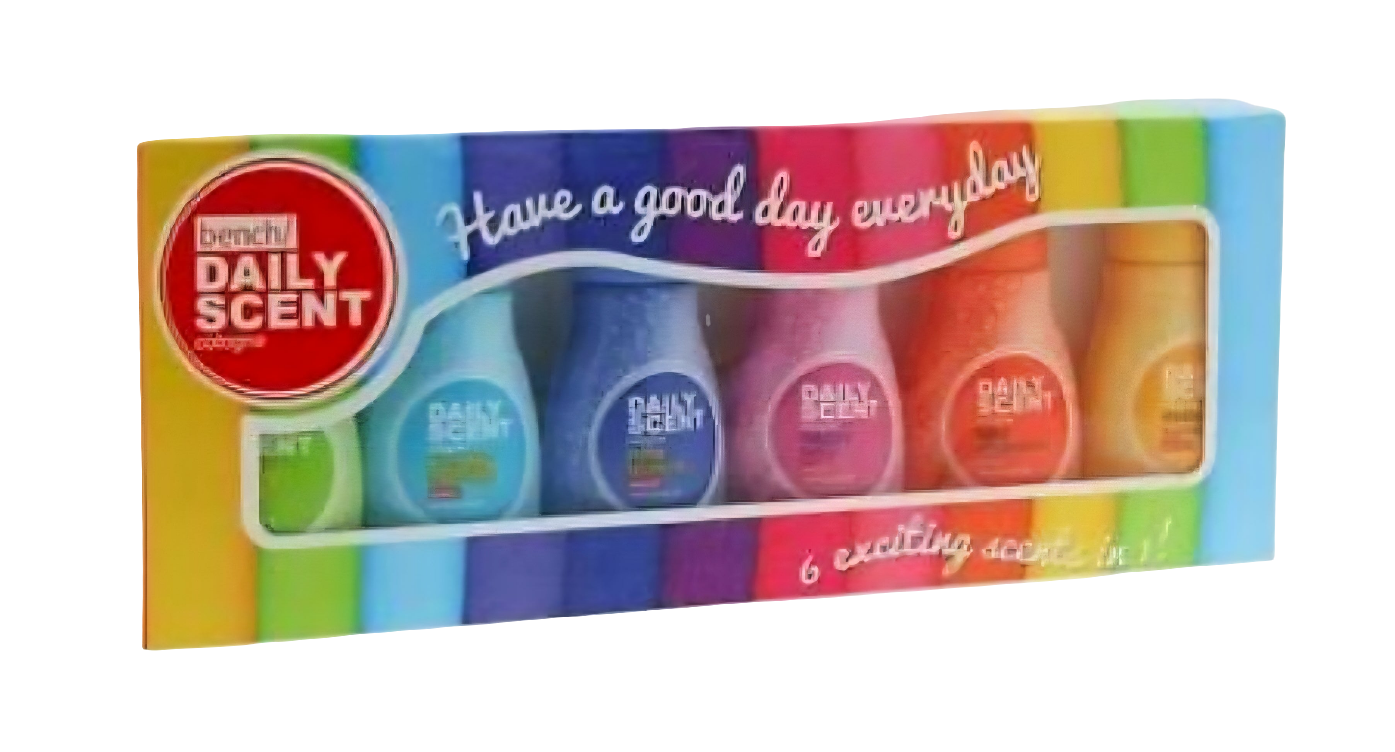 BENCH Daily Scent TRIAL PACK Set 25ml×6pcs