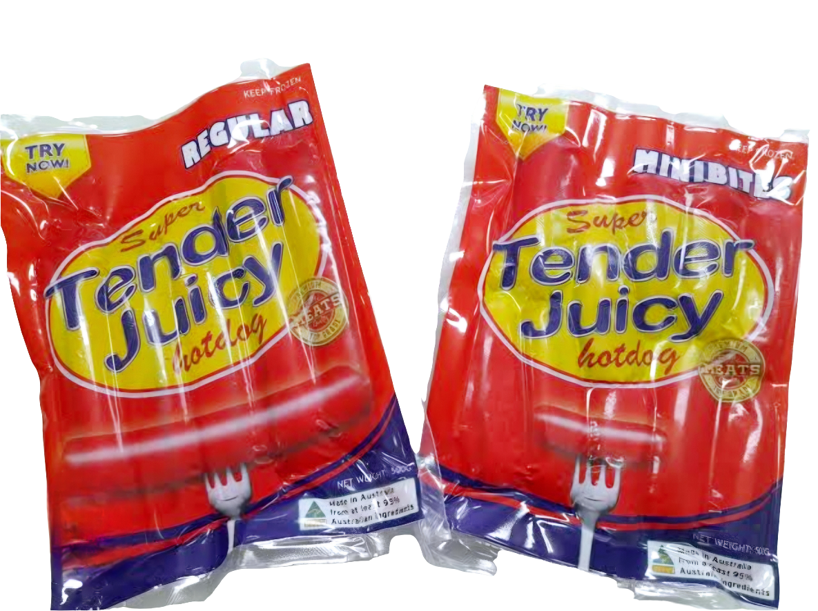 Tender Juicy Hotdog MINIBITES 500g ❄️Frozen❄️