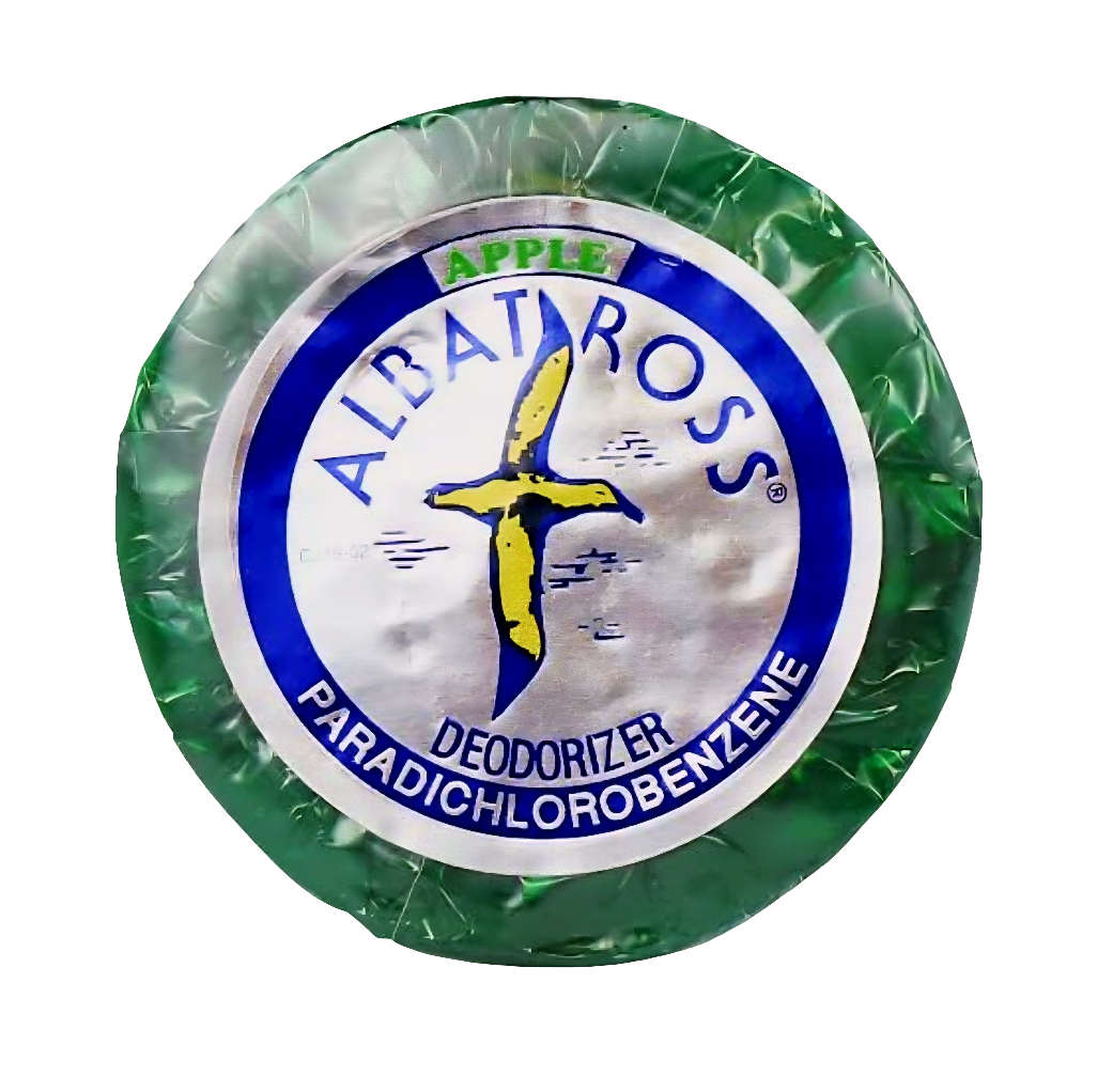 ALBATROSS Bathroom Deodorizer APPLE 100g (REFILL ONLY)