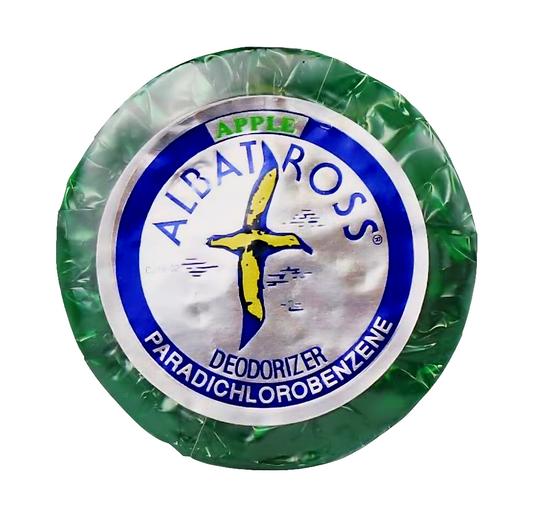 ALBATROSS Bathroom Deodorizer APPLE 100g (REFILL ONLY)