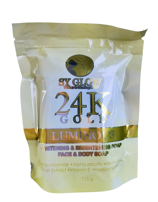 SY GLOW 24K Gold LUMINOUS Soap 115g
