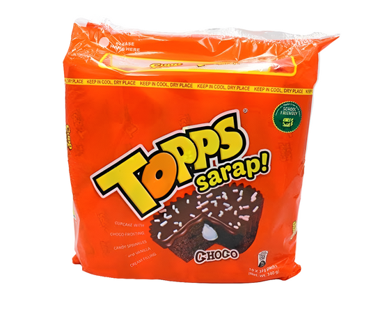 Topps Sarap CUPCAKE 34g x 10pcs