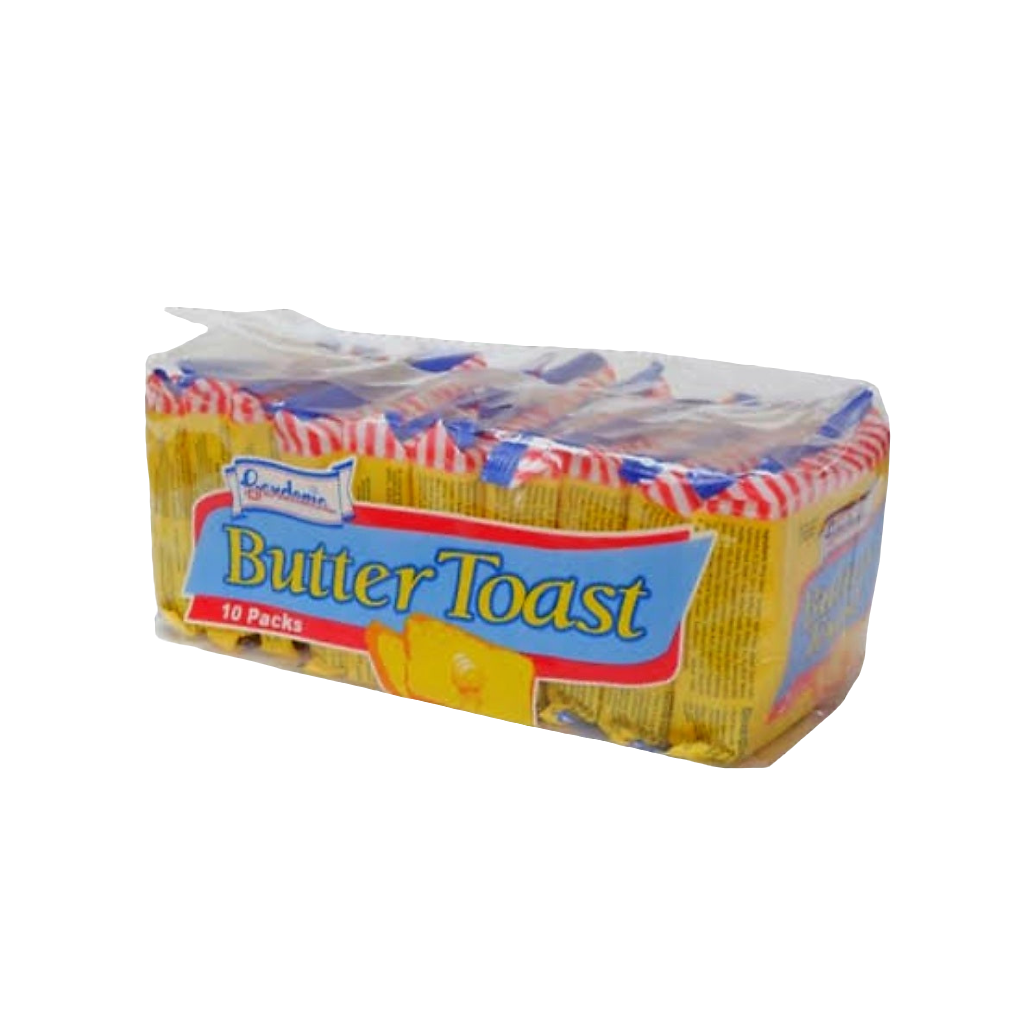 GARDENIA Butter Toast 2-slices Packet 50g (Single Baon-Pack)