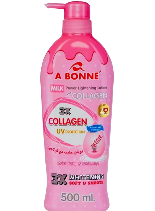 A BONNE' 3X COLLAGEN Milk Whitening Lotion 500ml