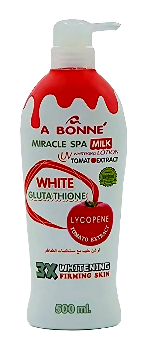 A BONNE' Miracle Spa Milk Whitening Lotion with Tomato Extract 500ml