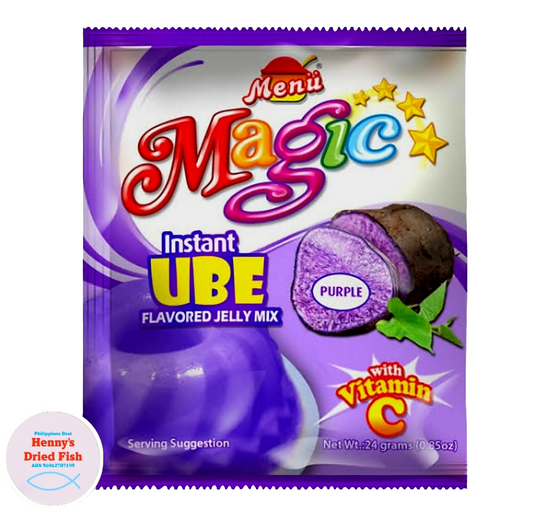 ‼️PROMO‼️Magic Gulaman UBE Flavor 20g×10sachets (PER BOX) BBD: JULY2027 (OVERSTOCK!)