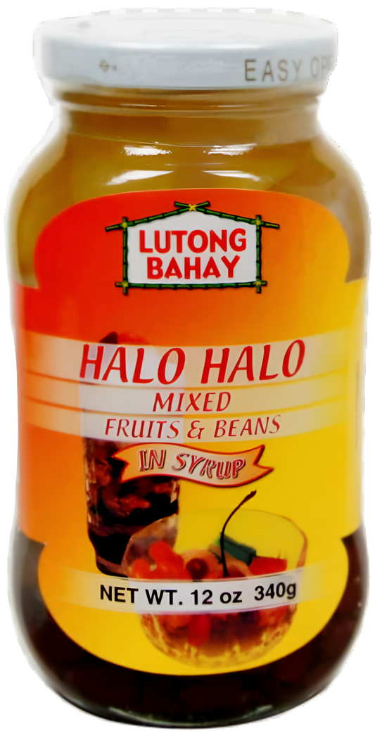 Lutong Bahay HALO HALO MIXED Fruits & Beans in Syrup 340g