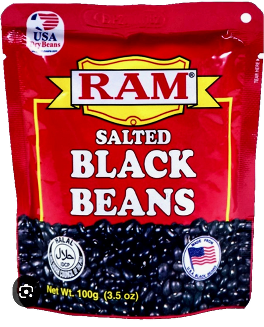 RAM Salted Black Beans 100g POUCH PACK