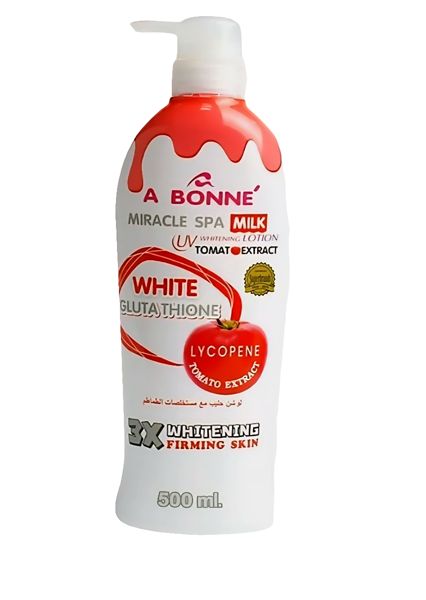 A BONNE' Miracle Spa Milk Whitening Lotion with Tomato Extract 500ml