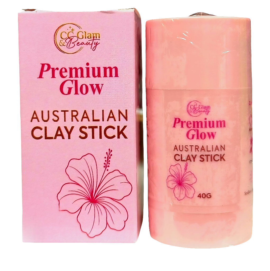 Premium Glow AUSTRALIAN CLAY STICK by CC Glam & Beauty 40g