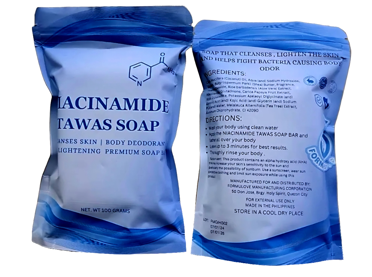 Niacinamide TAWAS SOAP Deo-Whitening 100g