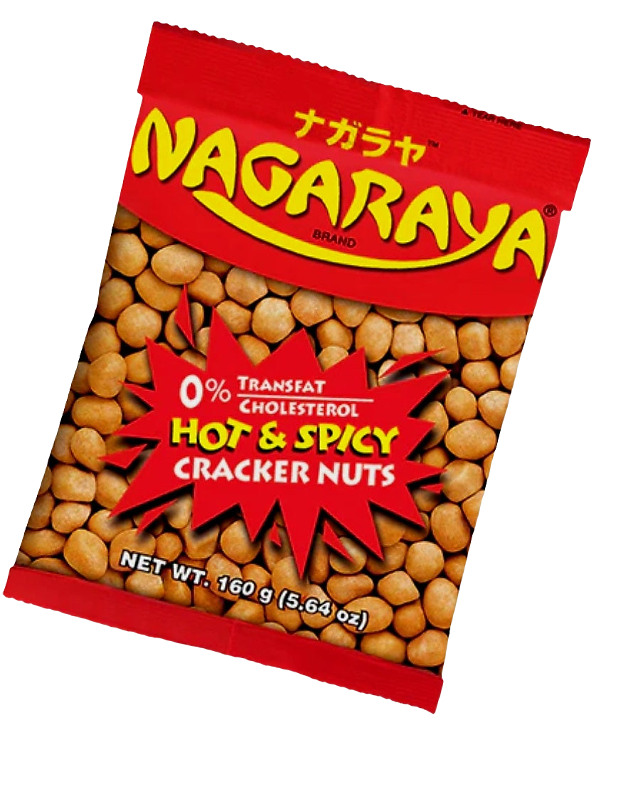 Nagaraya HOT & SPICY FLAVOR Cracker Coated Peanuts 160g