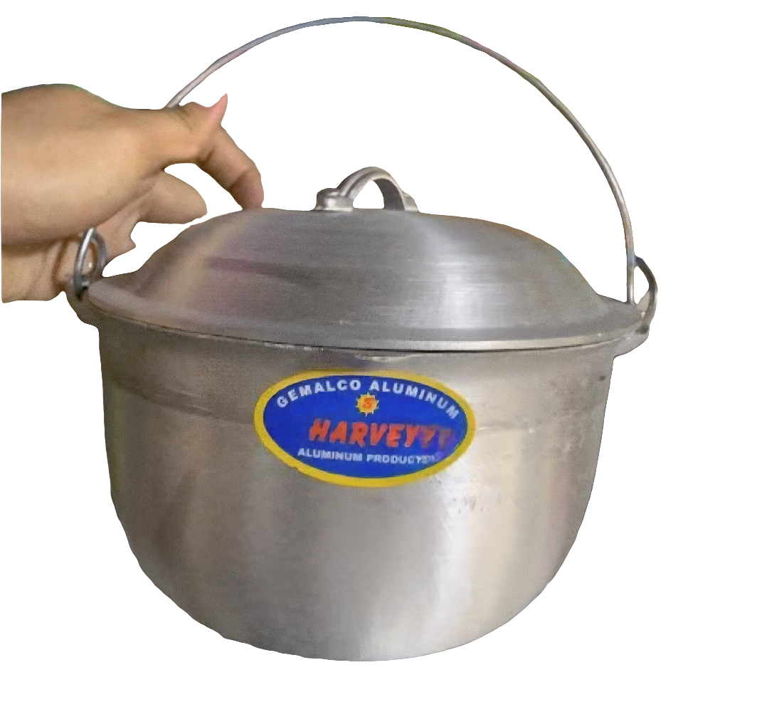 HARVEY Brand Aluminum SMALL KALDERO NO.4 Single Handle (2Litre)