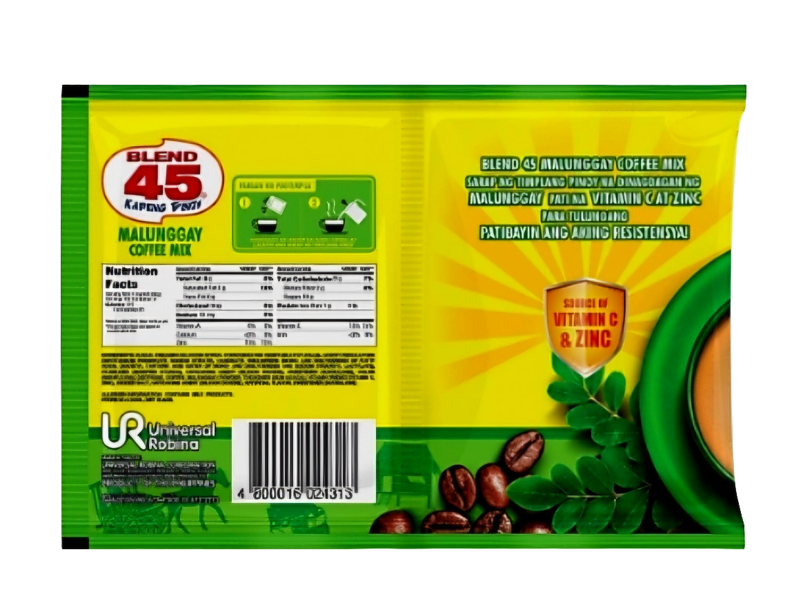 ‼️CLEARANCE‼️BLEND45 Malunggay TWINPACK Coffee Mix 52g×20sachets BBD: 08.NOV.2025