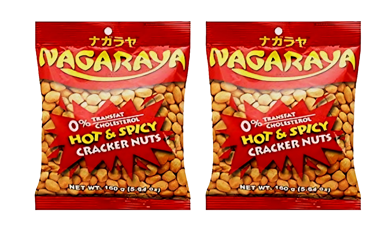 Nagaraya HOT & SPICY FLAVOR Cracker Coated Peanuts 160g