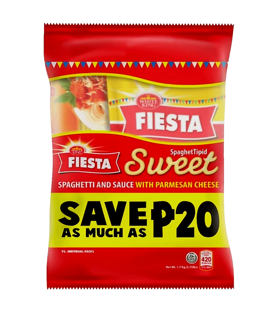 ‼️CLEARANCE‼️White King SpagheTipid Bundles SWEET STYLE (Pasta+Sauce Bundles) 1.7kgs BBD:12JULY2025 (DELETING LINES!)