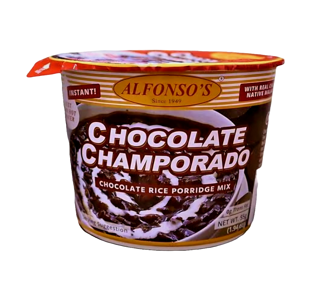 Alfonso's Instant Chocolate Champorado Cup 55g