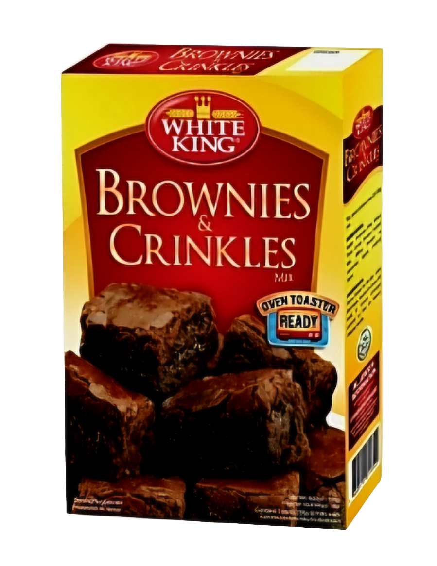 ‼️PROMO‼️White King BROWNIES & CRINKLE MIX 500g BBD: 09AUGUST2025 (OVERSTOCK!)