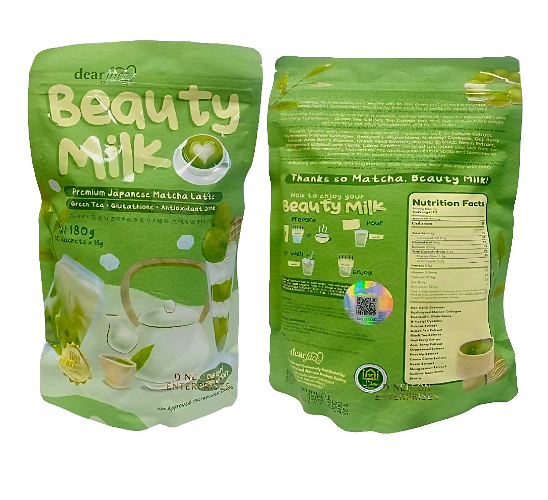 DF Premium Japanese MATCHA LATTE  18g×10sachets Gluta+Antioxidant Drink