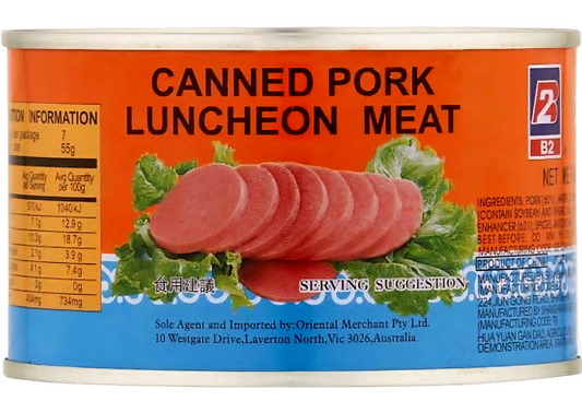 B2 Pork Luncheon Meat (MALING) 397g