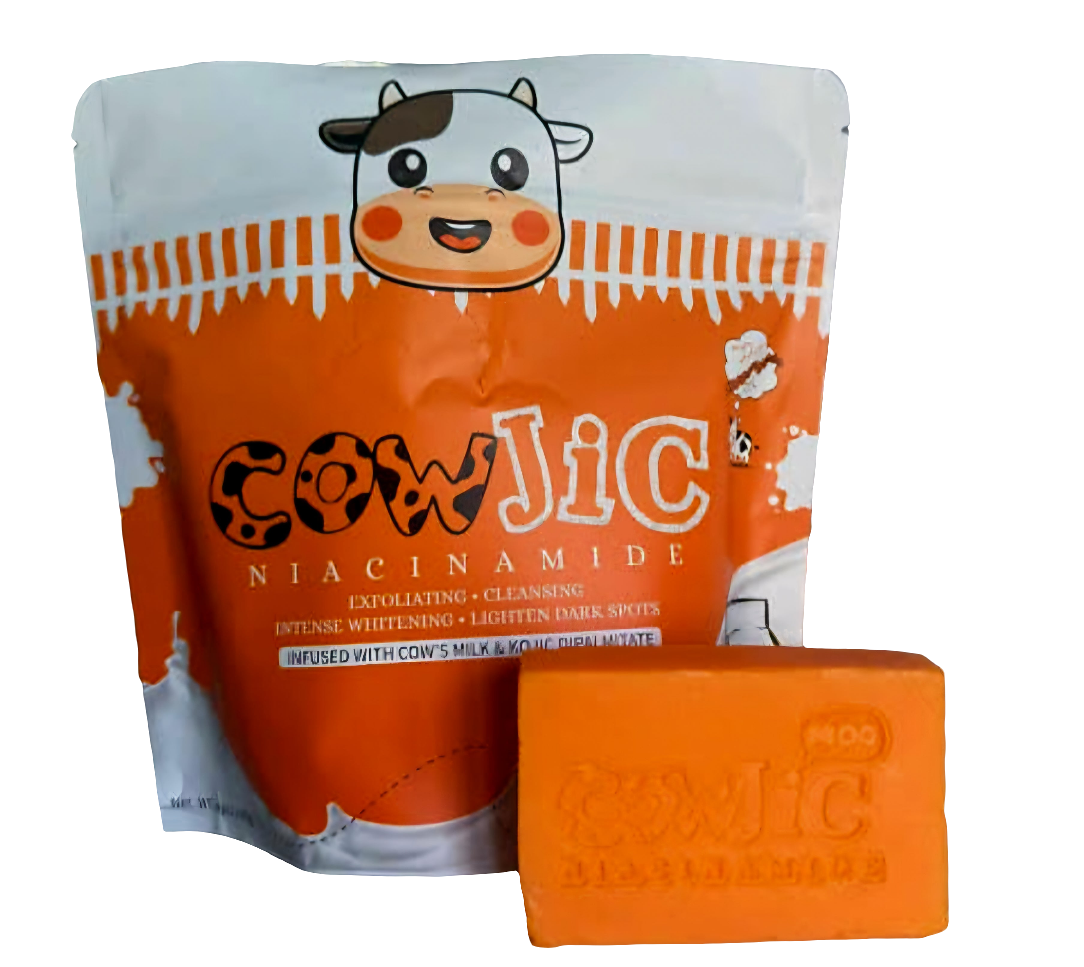 COWJIC Niacinamide Milk Soap 80g×5pcs (5-PACK)