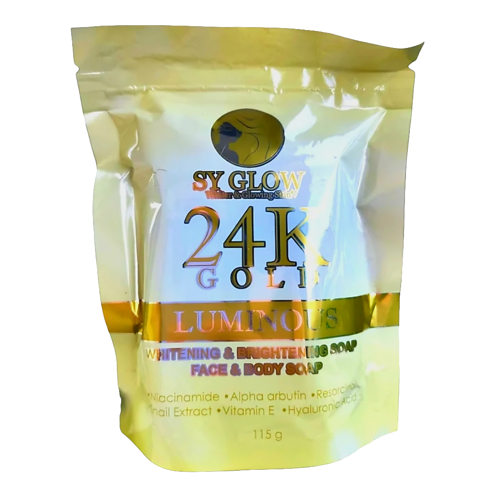 SY GLOW 24K Gold LUMINOUS Soap 115g