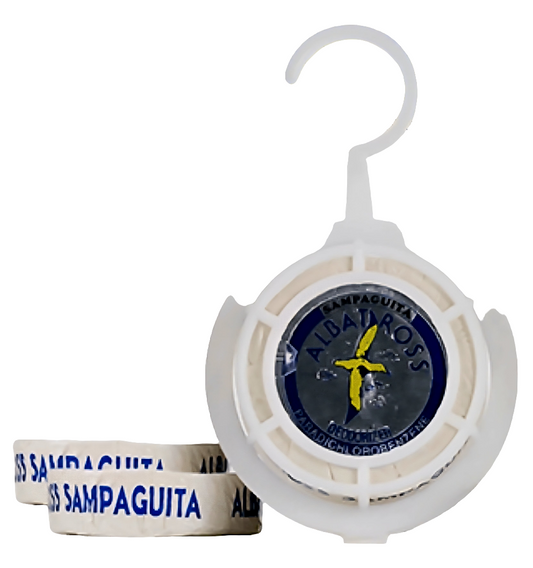 Albatross SAMPAGUITA Bathroom Deodorizer with HANGER 100g