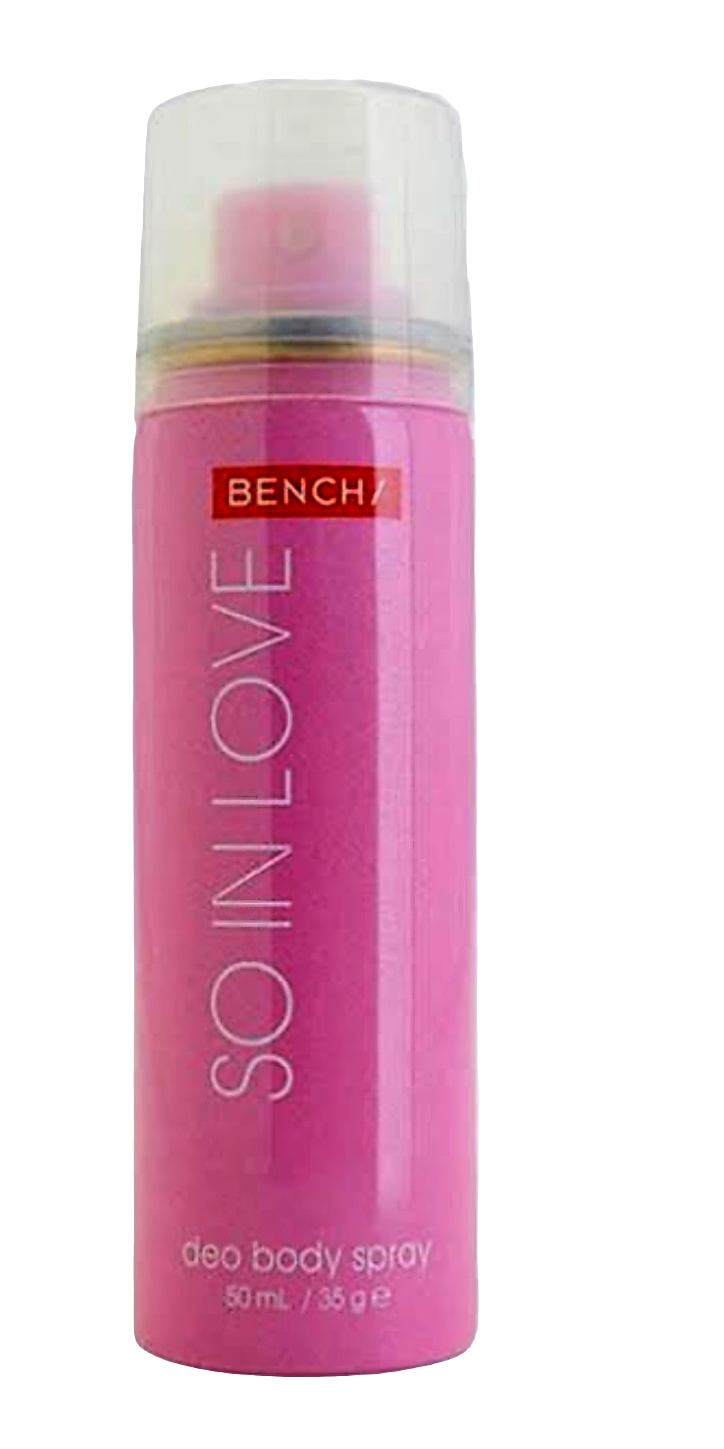 Bench SO IN LOVE Deo Body Spray 100ml – Henny's Commercial