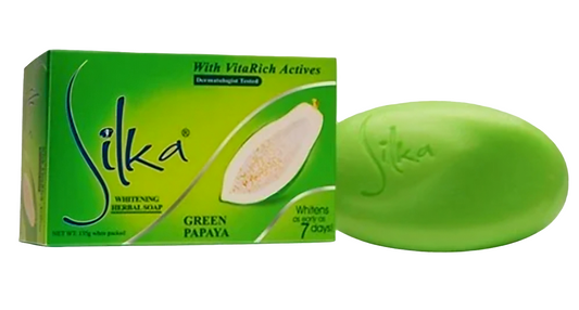 Silka GREEN PAPAYA Whitening Herbal Soap 135g
