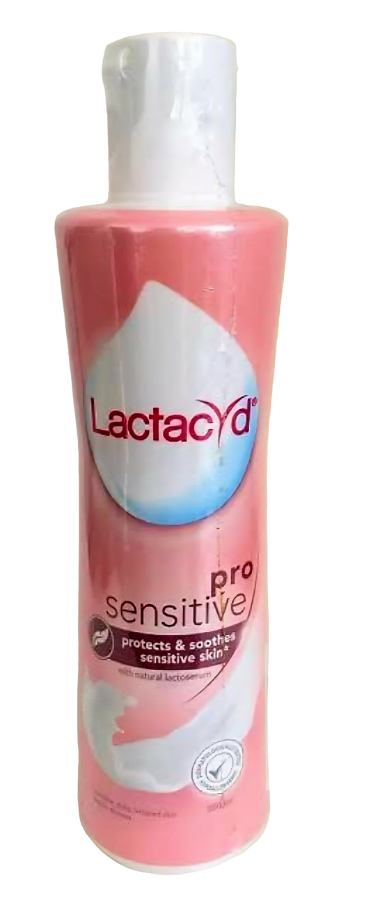 Lactacyd Feminine Wash PRO-SENSITIVE Protects & Soothes Sensitive Skin 250ml