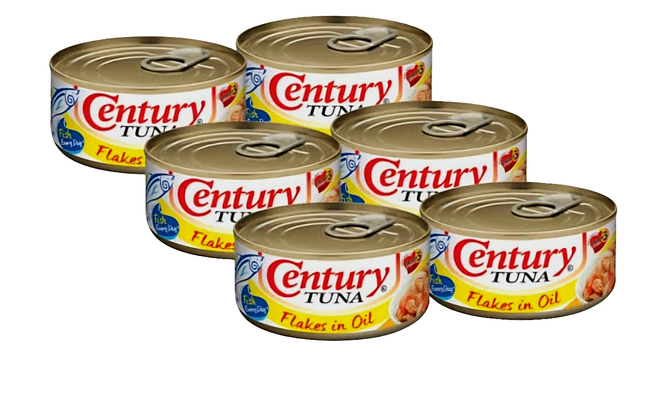 Century Tuna FLAKES IN OIL 180g EASY-OPEN-CAN