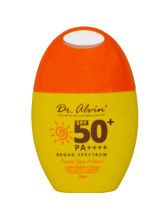 Dr. Alvin SPF50 Sunscreen Lotion 50ml with KEYRING