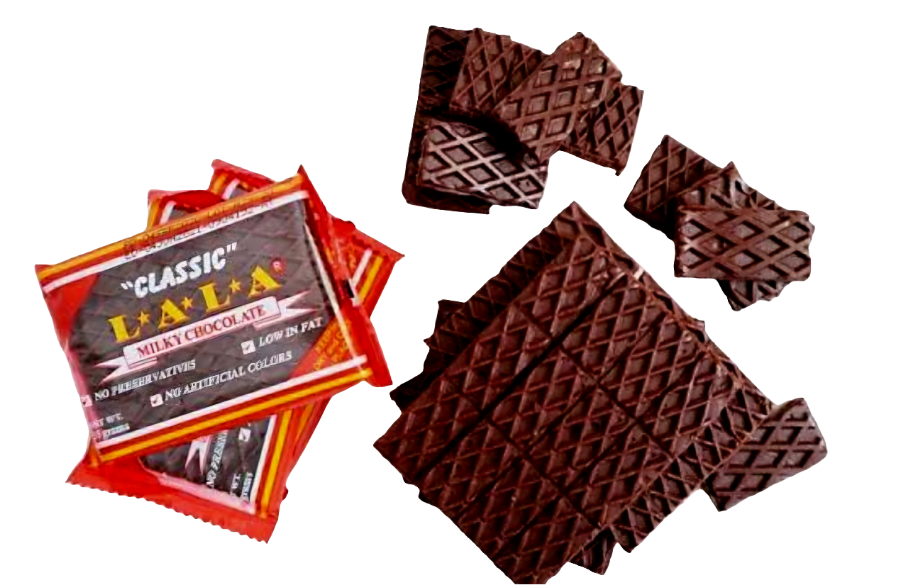 LALA CLASSIC Chocolate Pastillas 35g×12's