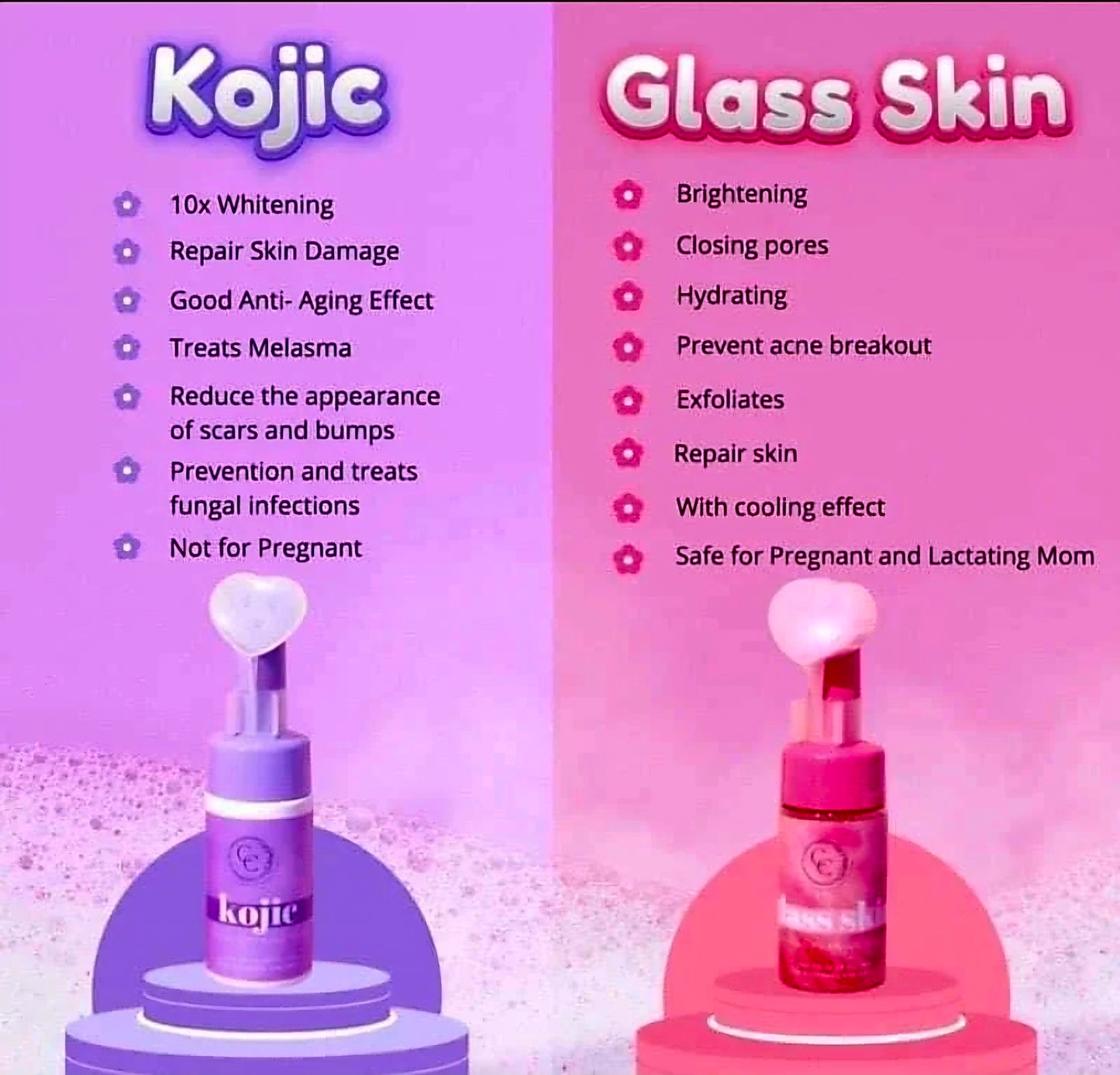 CC Glam & Beauty GLASS SKIN Facial Foaming Wash 100ml