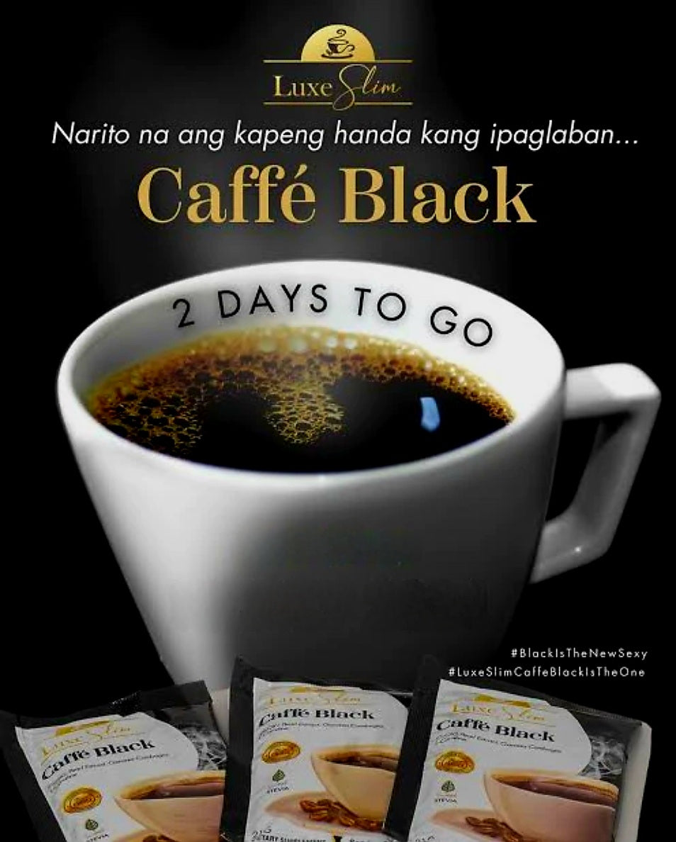 Luxe Slim CAFFE BLACK 21g x 10 sachets
