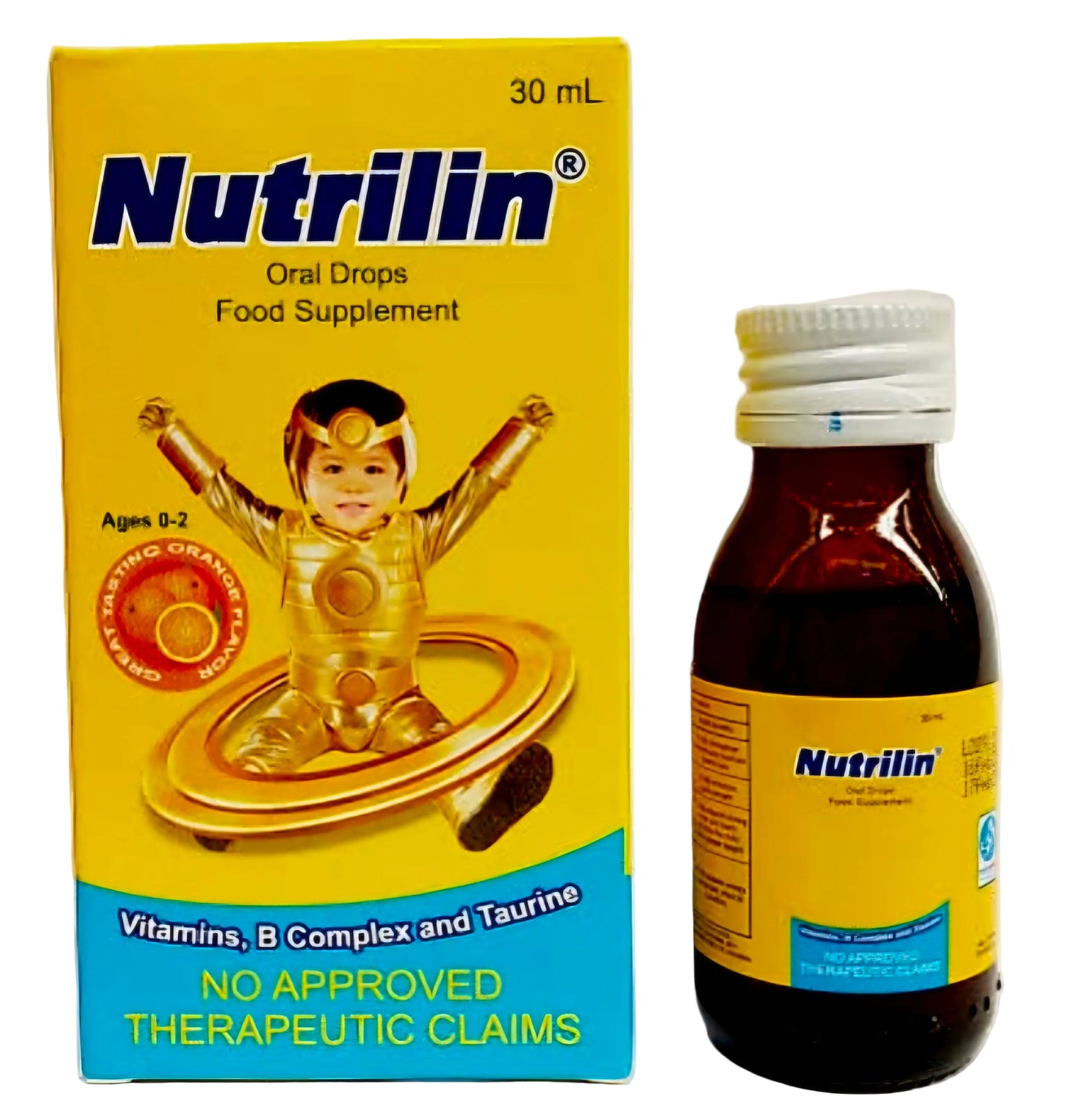 NUTRILIN Oral Drops 30ml (Ages 0-2 Years Old)