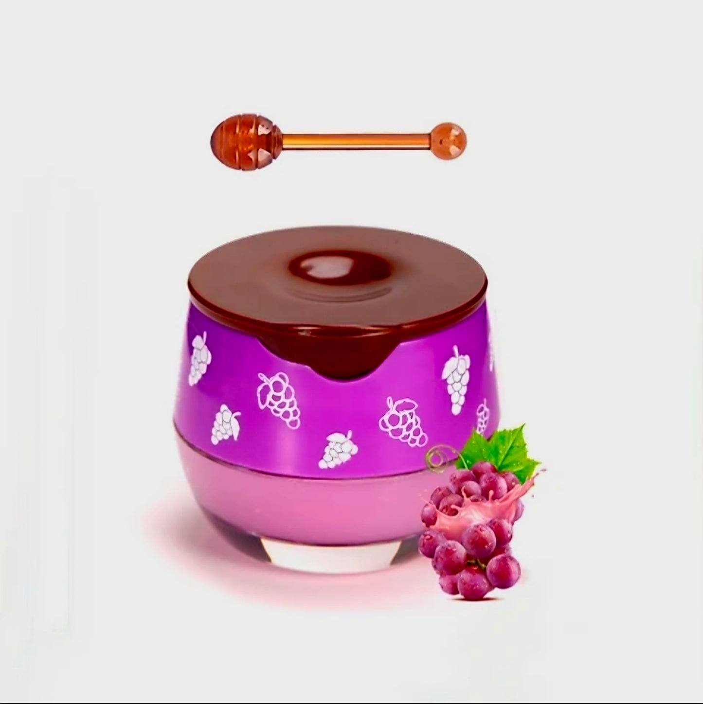 CC Glam & Beauty (CHERRY) Propolis Beewax LIP MASK in HONEYPOT with Hygienic Lip Applicator 5g