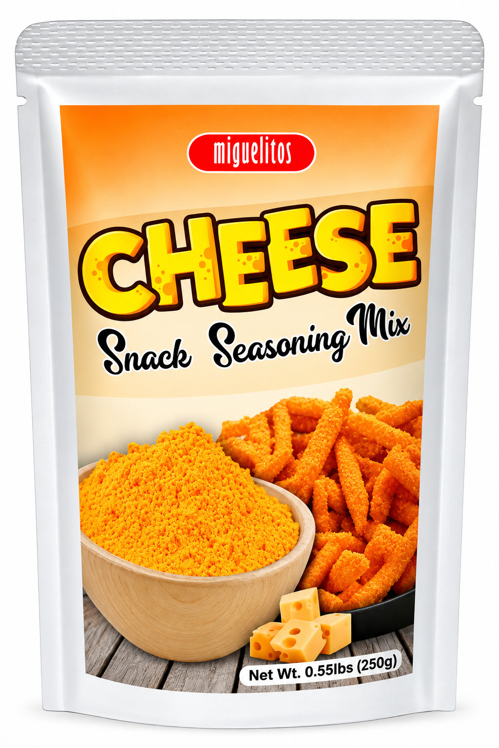 MIGUELITOS CHEESE POWDER SNACK SEASONING MIX 250G (23/10/27)