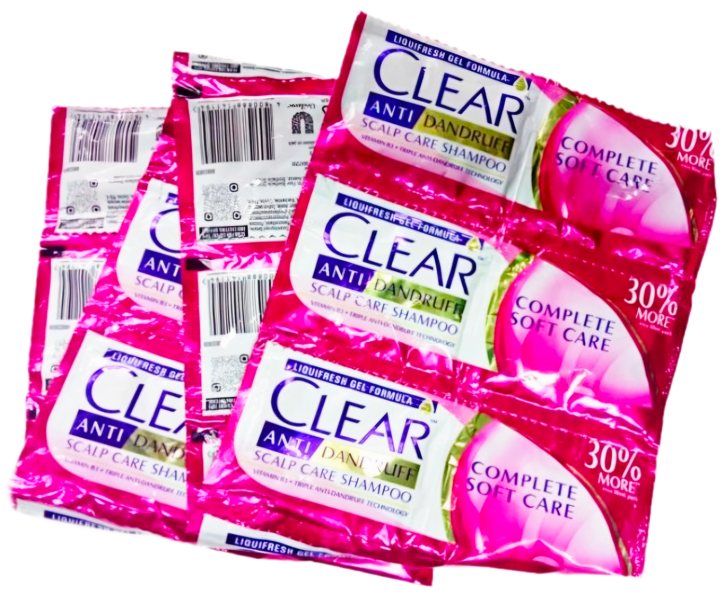CLEAR SCALP CARE ANTI-DANDRUFF SHAMPOO 15ML×12 HANGER-SACHETS