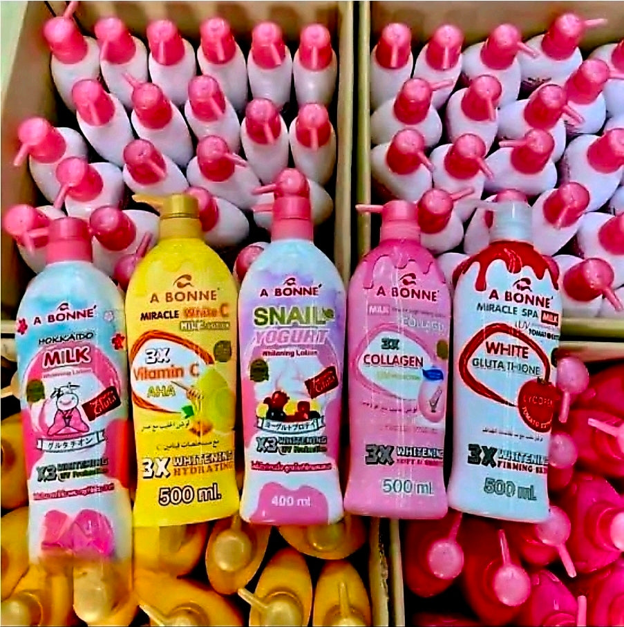 A BONNE' Miracle White C Milk Lotion 3X VITA-C AHA 500ml