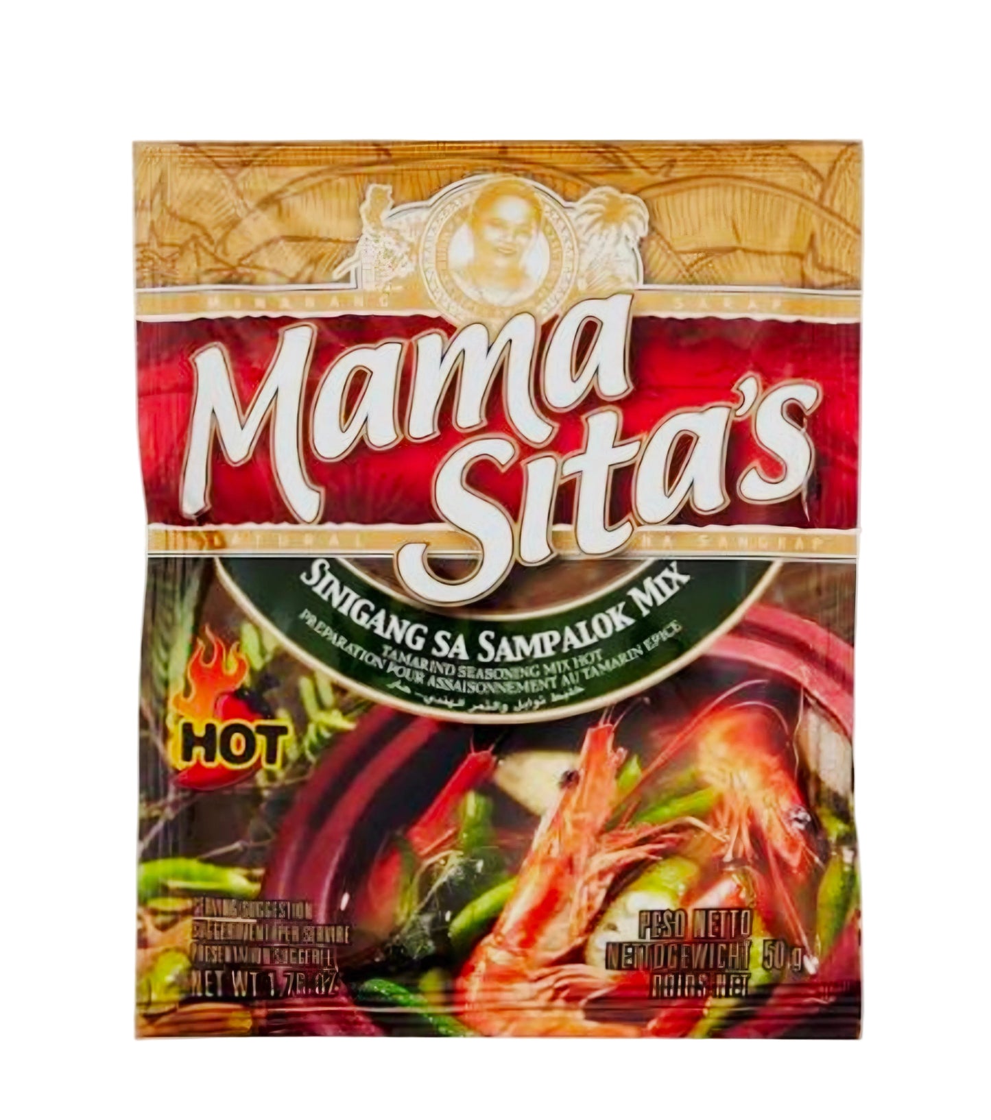 Mama Sita's SINIGANG SA SAMPALOK Mix HOT (Tamarind HOT) 50g