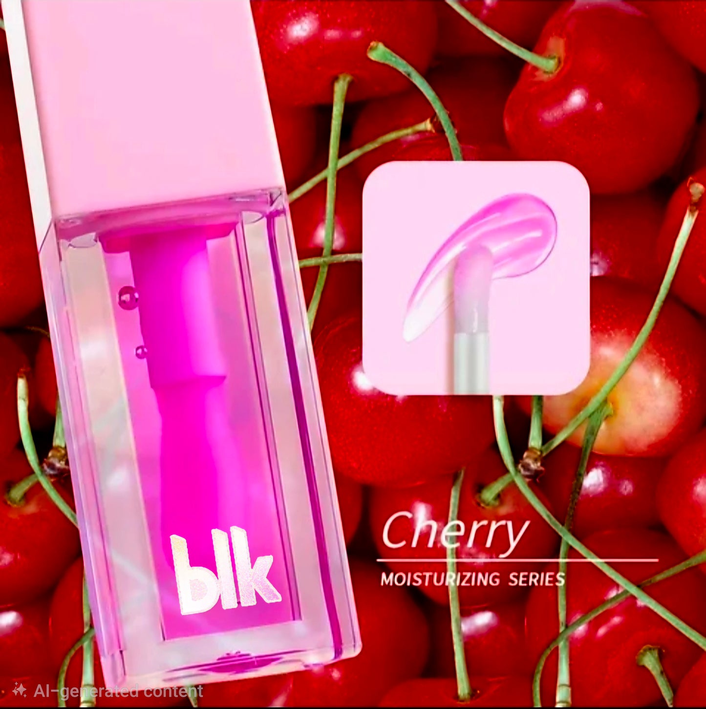 BLK Organic Vegan Plumping & Moisturizing Lip Oil Tint Glow FRUIT COLORS 10ml