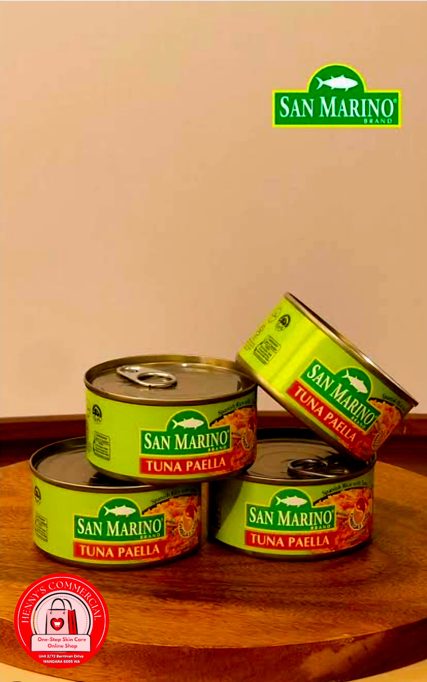 SAN MARINO TUNA PAELLA 180G